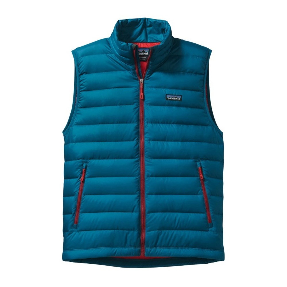 Patagonia Mens Down Sweater Puffer Vest Full‎ Zip Insulated Lightweight Small